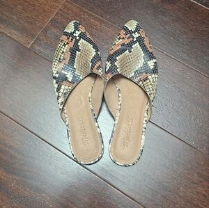 Madewell slip on mules